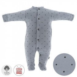 Pelele Largo Estrellas Azul 426 Pelele Largo Estrellas Azul 426