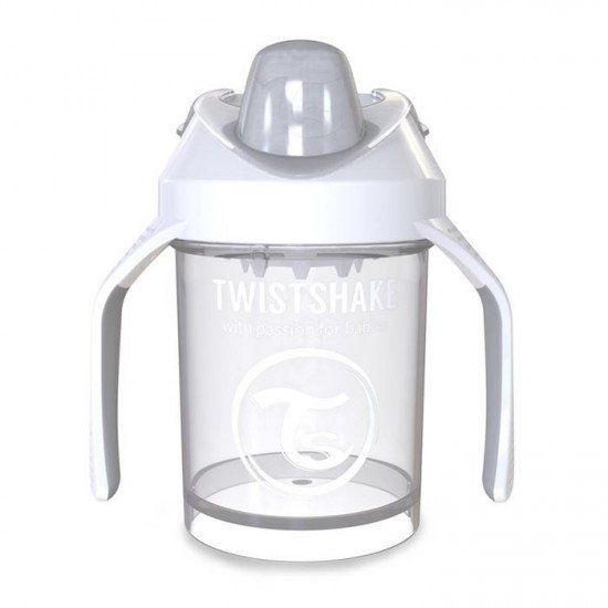 Vaso Aprendizaje MiniCup Blanco Twistshake Vaso Aprendizaje MiniCup Blanco Twistshake