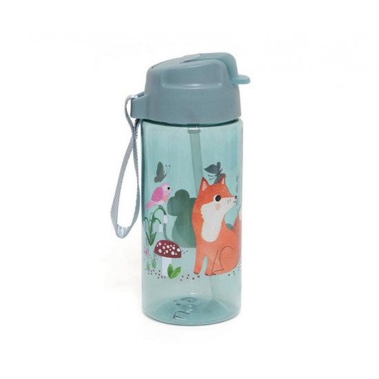 Botella Pajita T&eacutermica Botton Rayas 500 ml