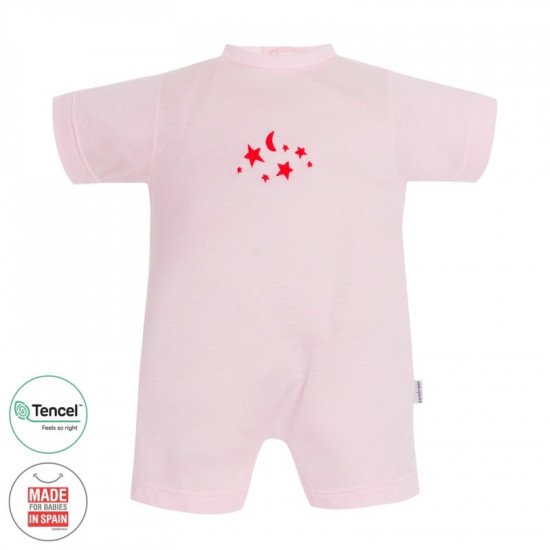 Pelele Corto Tencel Estrellas 