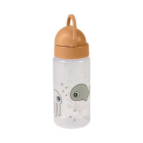 Botella Pajita Sea Friends Mostaza Botella Pajita Sea Friends Mostaza