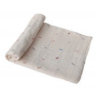 Muselina Algodón Orgánico Mushie Coches