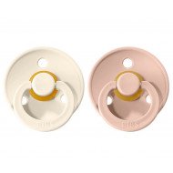 Pack 2 Chupetes Ivory / Blush Pack 2 Chupetes Ivory / Blush