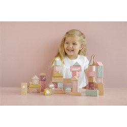 Bloques Construcción Madera Fairy Garden