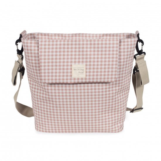 Bolso Canastilla I Love Vichy Rosa Bolso Canastilla I Love Vichy Rosa