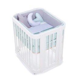 Minicuna Crea Tre Convertible en Cuna y Camita 140 x 70 Minicuna Crea Tre Convertible en Cuna y Camita 140 x 70