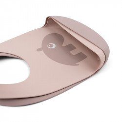 Pack 2 Baberos Silicona Peekaboo con Bolsillo Ozzo Rosa Pack 2 Baberos Silicona Peekaboo con Bolsillo Ozzo Rosa