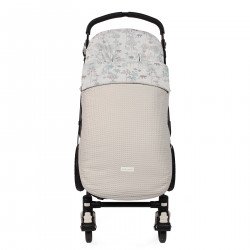 Saco Silla Entretiempo Estrecho Vichy Linaza Beige Saco Silla Entretiempo Estrecho Vichy Linaza Beige