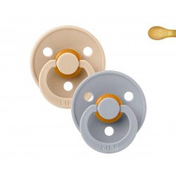 Pack 2 Chupetes Vainilla / Cloud  Simétrica Bibs Pack 2 Chupetes Vainilla / Cloud  Simétrica Bibs