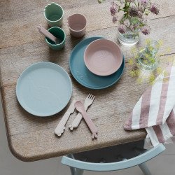 Vajilla Primera Comida Kiddish Verde Vajilla Primera Comida Kiddish Verde