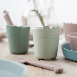 Vaso Kiddish Croco Azul Vaso Kiddish Croco Azul