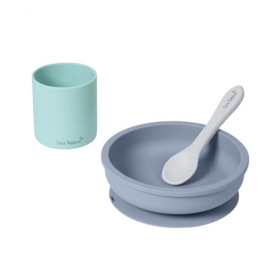 Vajilla Silicona Nordic Mix Gris Vajilla Silicona Nordic Mix Gris