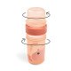 Caja Snack Container 2 Partes Hermético Ozzo Papaya