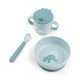 Vajilla First Meal Tiny Farm Azul