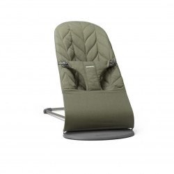 Hamaca Bliss Algodón Pétalo Verde Oscuro