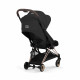 Silla Paseo Coya Chasis Rose Gold Sepia Black