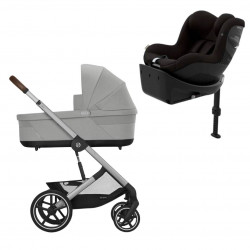 Pack Dúo Balios S Lux Stone Grey y Silla Coche SIrona Gi