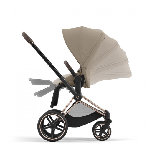 Dúo Priam Cybex Chasis Rose Gold Cozy Beige