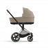 Dúo Priam Cybex Chasis Rose Gold Cozy Beige
