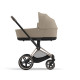 Dúo Priam Cybex Chasis Rose Gold Cozy Beige