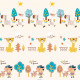 Alfombra Juegos Reversible Blandita Animales / Ciudad Alfombra Juegos Reversible Blandita Animales / Ciudad