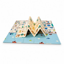 Alfombra Juegos Reversible Blandita Animales / Ciudad
