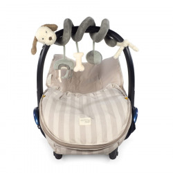 Espiral Sonajero Perrito Sintra Verde Espiral Sonajero Perrito Sintra Verde