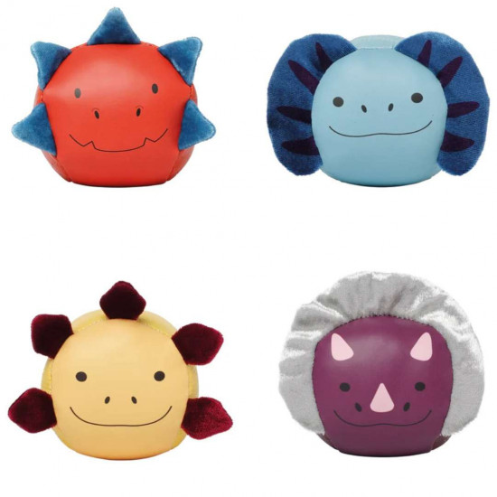 Bolas Suaves Con Sonajero Dinos