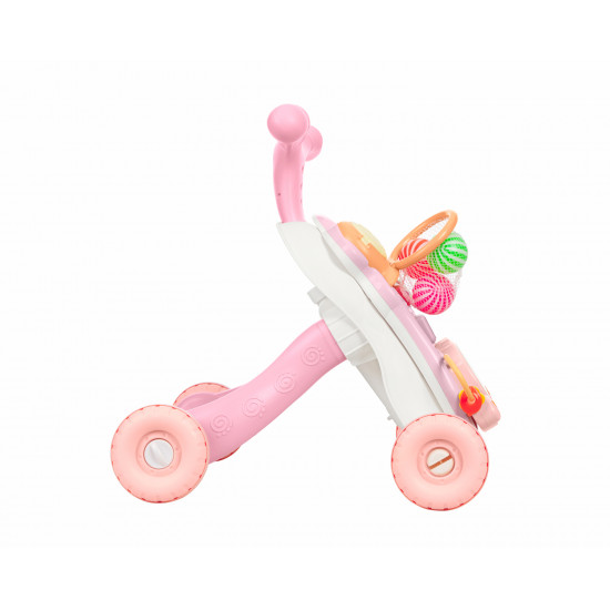 Andador y Mesa Juegos Play and Grow Rosa