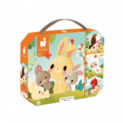 Puzle Evolutivo Animales de Granja Puzle Evolutivo Animales de Granja