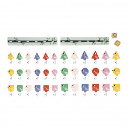 Clasificación de Formas, Tamaños y Colores de Pájaros Clasificación de Formas, Tamaños y Colores de Pájaros