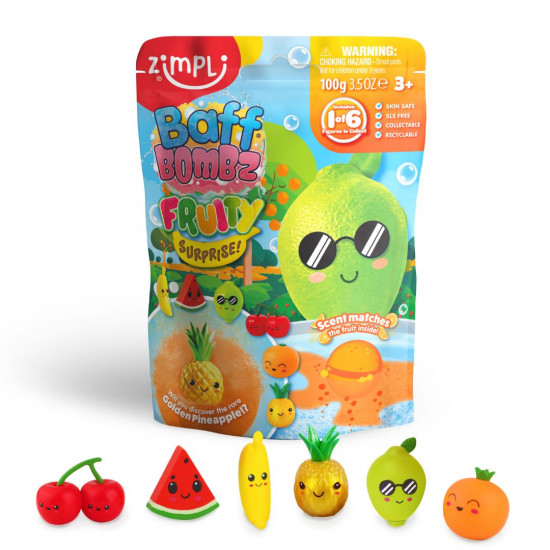 Bomba de Baño Surpresa Frutas