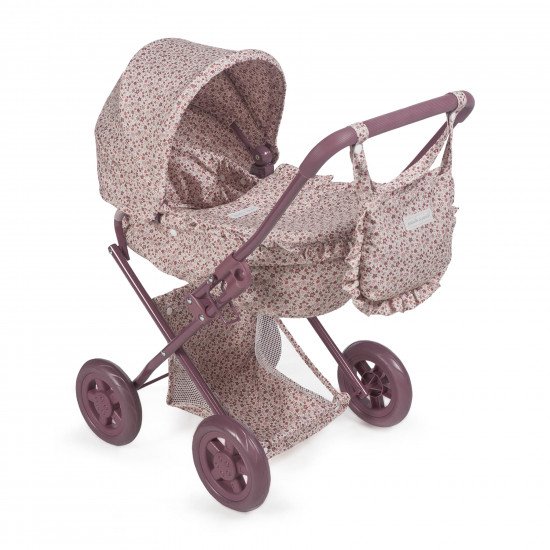 Carrito Bebé Juguete con Capazo Cherry Flores Carrito Bebé Juguete con Capazo Cherry Flores