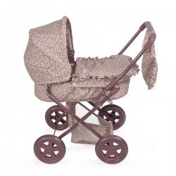 Carrito Bebé Juguete con Capazo Cherry Flores Carrito Bebé Juguete con Capazo Cherry Flores