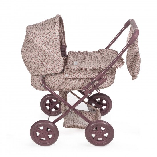 Carrito Bebé Juguete con Capazo Cherry Flores Carrito Bebé Juguete con Capazo Cherry Flores