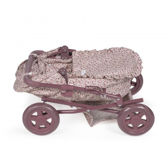 Carrito Bebé Juguete con Capazo Cherry Flores Carrito Bebé Juguete con Capazo Cherry Flores