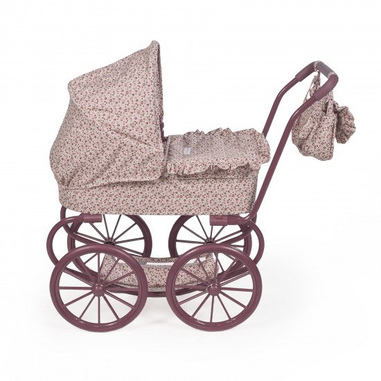 Carrito Bebé Juguete Ruedas Grandes Cherry Flores Carrito Bebé Juguete Ruedas Grandes Cherry Flores