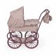 Carrito Bebé Juguete Ruedas Grandes Cherry Flores Carrito Bebé Juguete Ruedas Grandes Cherry Flores