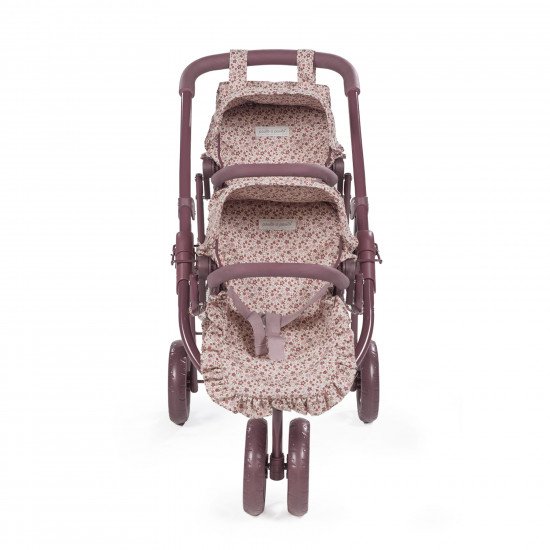 Carrito Bebé Juguete Gemelar Cherry Flores Carrito Bebé Juguete Gemelar Cherry Flores
