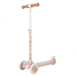 Patinete Off White Flores Little Dutch
