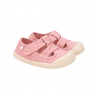 Zapatillas Lona Berri Igor Velcro Rosa Zapatillas Lona Berri Igor Velcro Rosa