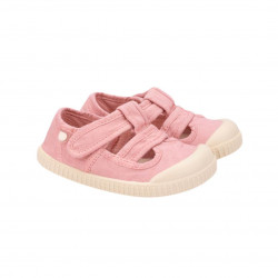 Zapatillas Lona Berri Igor Velcro Rosa