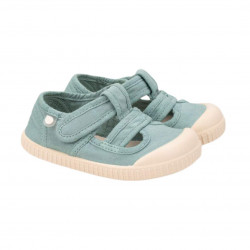 Zapatillas Lona Berri Igor Velcro Verde Matcha Zapatillas Lona Berri Igor Velcro Verde Matcha