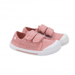 Zapatillas Lona Canvas Igor Velcro Rosa