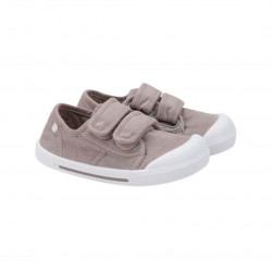Zapatillas Lona Canvas Igor Velcro Topo