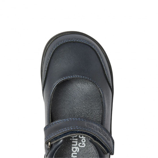 Zapatillas Colegiales Meceditas Barefoot Navy Goflex Conguitos