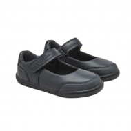 Zapatillas Colegiales Meceditas Barefoot Navy Goflex Conguitos