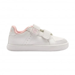 Deportiva Blanca Barefoot Osito Goflex Blanca y Rosa