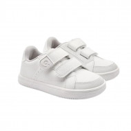 Deportiva Blanca Barefoot Goflex Blanca y Gris