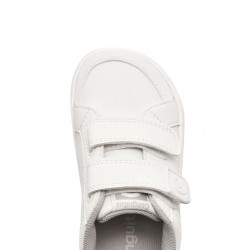 Deportiva Blanca Barefoot Goflex Blanca y Gris